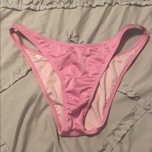 Victoria’s Secret Med Pink Angel High Leg Bottom